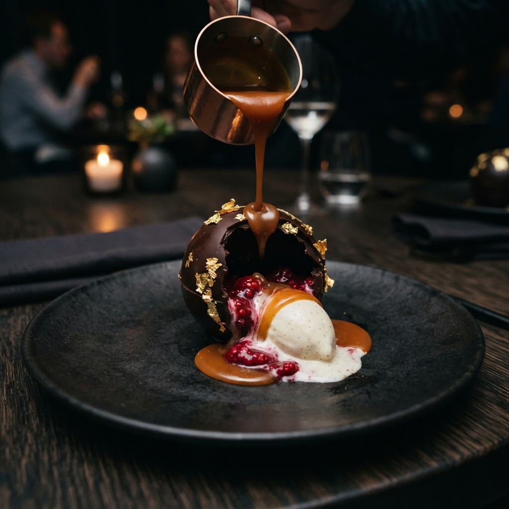 Valrhona Chocolate Sphere