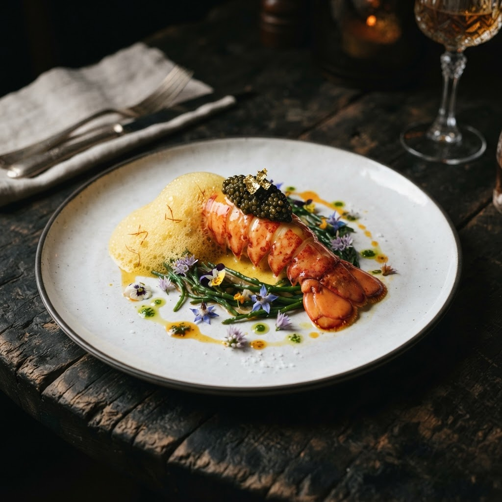 Butter-Poached Lobster
